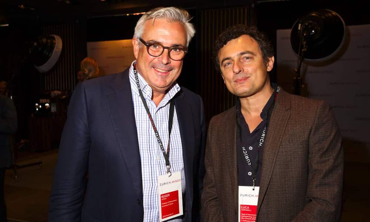 Roger Nitsch, Professor of Neuroscience, Uni Zürich;
Luca Santarelli, Head of Neuroscience, Opththalmology and Rare Diseases (NORD), F. Hoffmann-La Roche Ltd