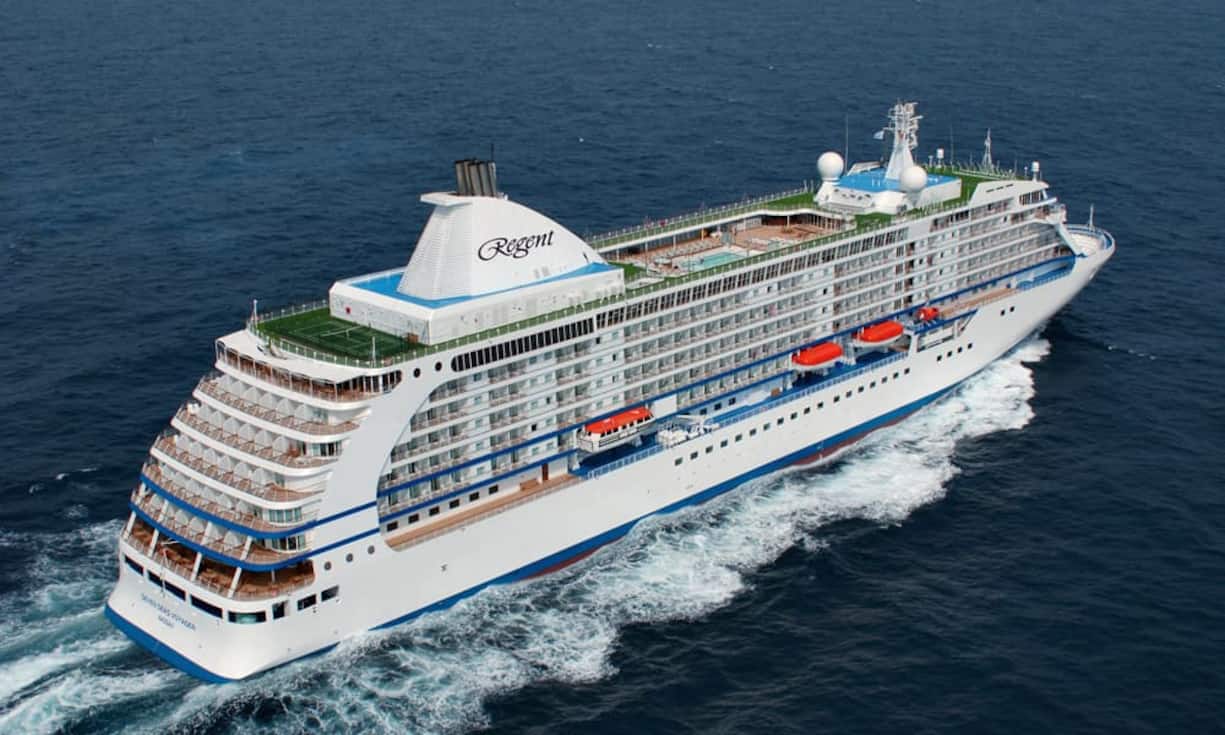Silber für: «Regent Seven Seas Voyager» ist seit 2003 auf See, bietet Platz für 708 Passagiere und gehört den Regent Seven Seas Cruises.