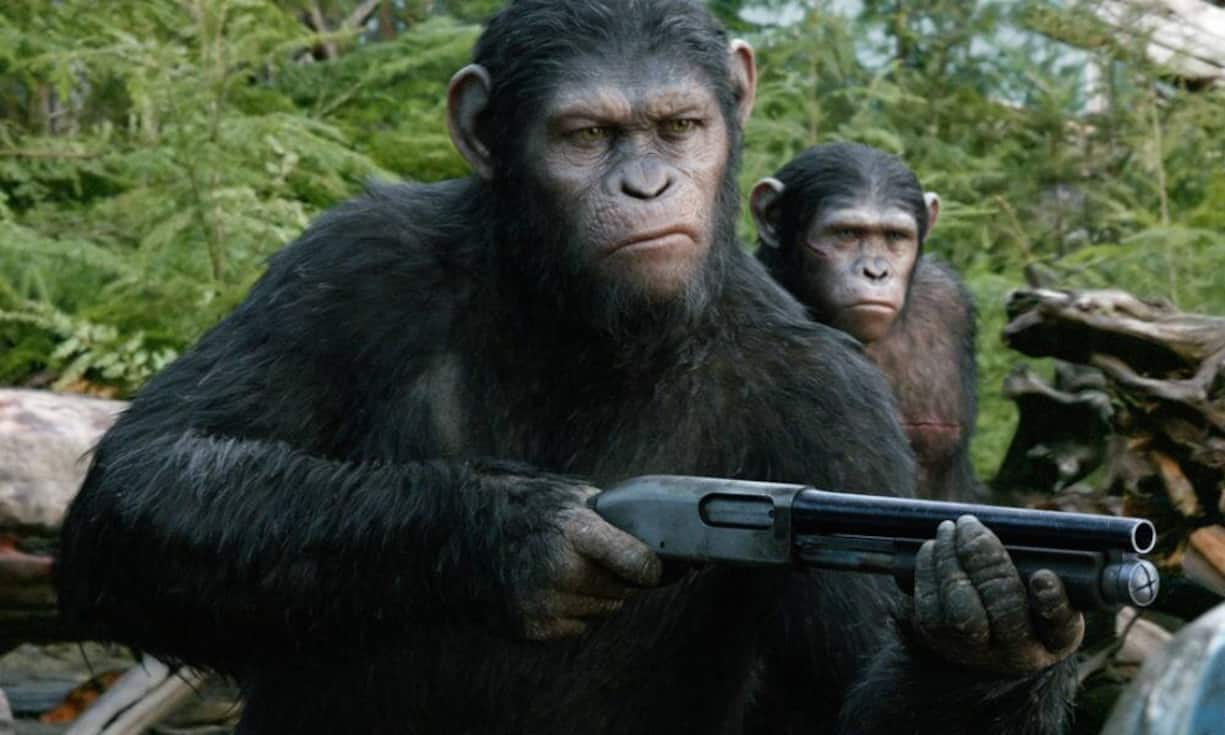 Best Visual Effects:
Dawn of the Planet of the Apes (im Bild) Guardians of the Galaxy Interstellar X-Men: Days of Future Past