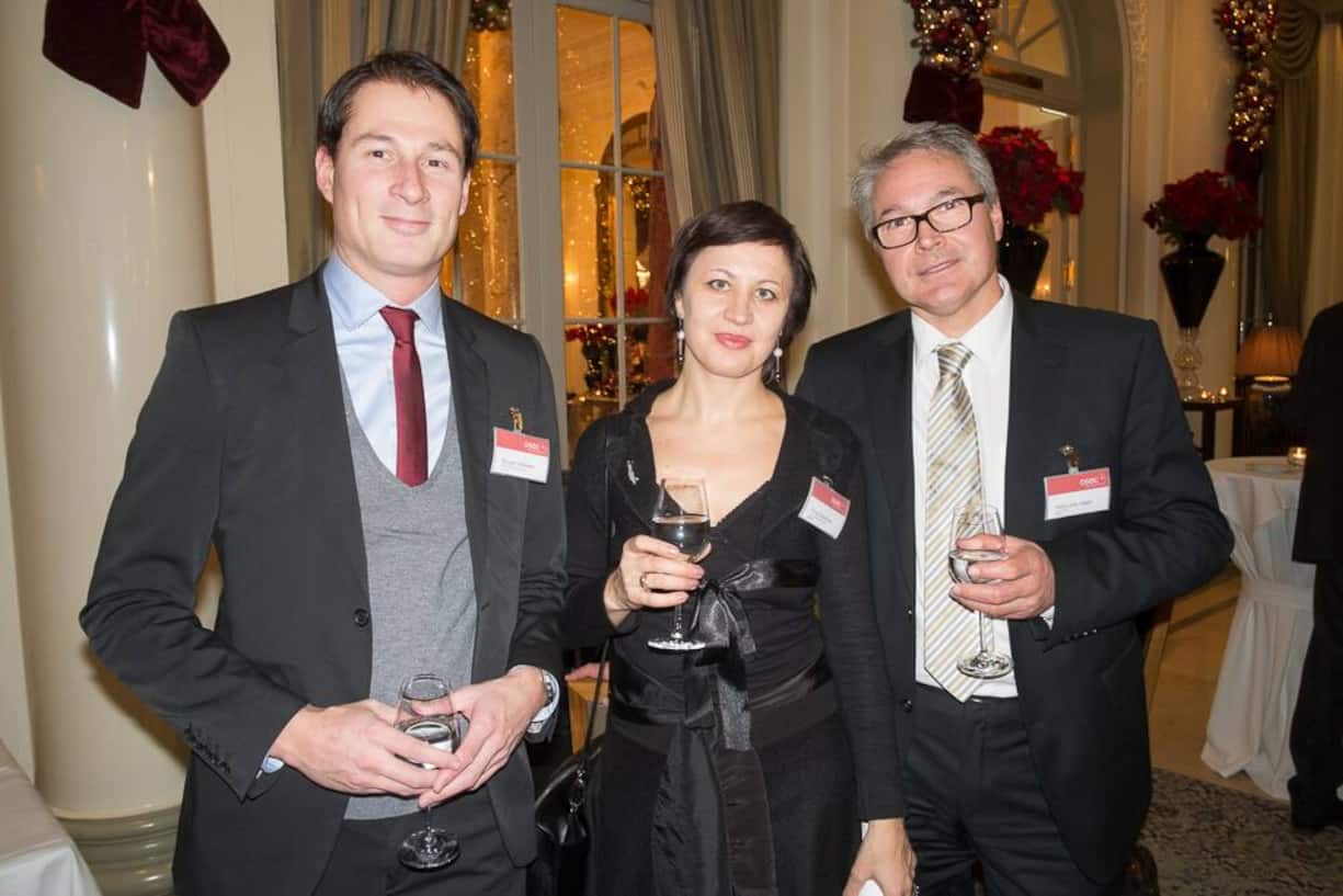 Rouven Willimann, Wirtschaftsförderung Luzern; Elena Groshkova, Swiss Business Hub Russia; Hans Jörg Jegge, Osec Zürich