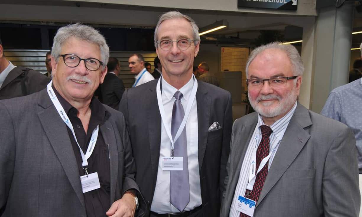 Rudolf Christen, Inhaber, Rudolf Christen Kommunikation;
Daniel Küng, CEO, Switzerland Global Enterprise;
Christian Etter, Botschafter, Delegierter des Bundesrates für Handelsverträge, SECO