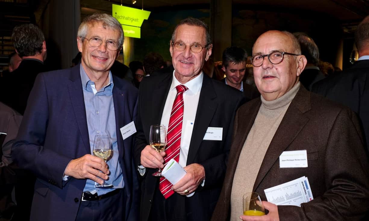 Walter Steinlin, Präsident, Kommission für Technologie und Innovation KTI;
Peter Brogle, Inhaber, Brogle Consulting
Jean-Philippe Rickenbach, Betriebsökonom HWV