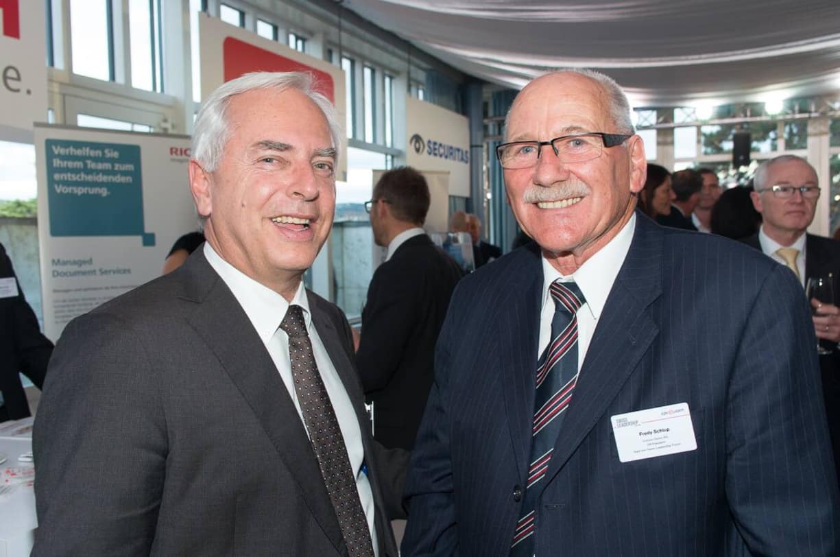 Urs T. Fischer, Verwaltungsratspräsident, Mobilezone AG; Fredy Schlup, Verwaltungsratspräsident, Corivus Swiss AG