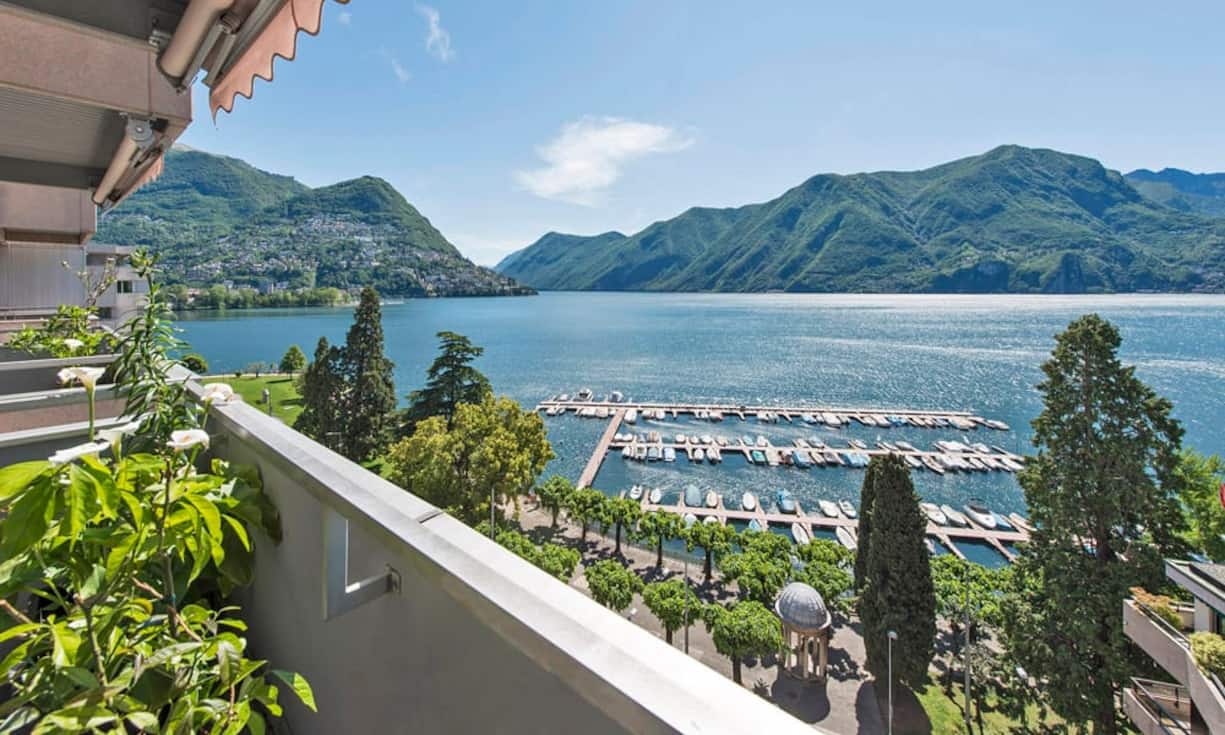 Wer braucht schon Ferien am Meer? Der Luganersee kann bestens mithalten.