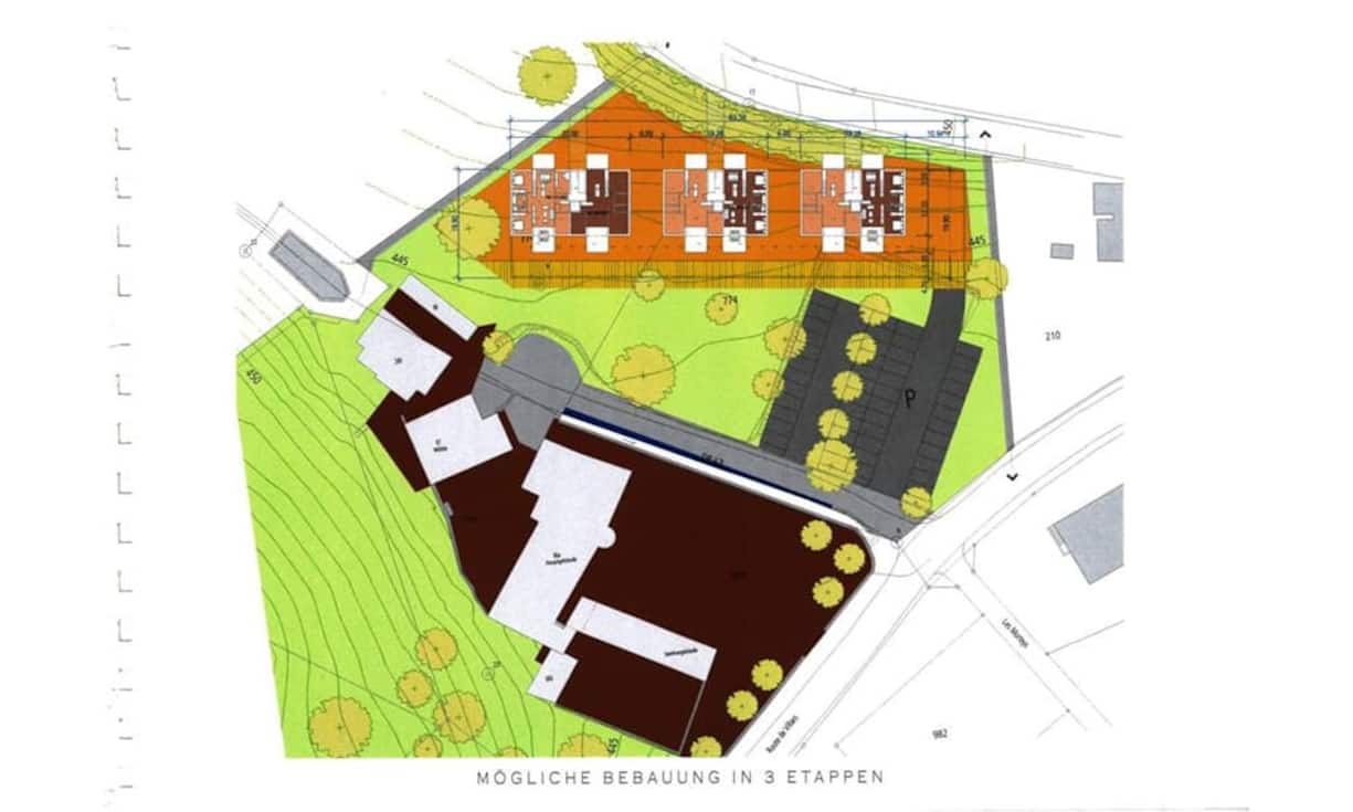 Das Schlossareal verfügt über ein Baulandgrundstück von 6‘750 m2.