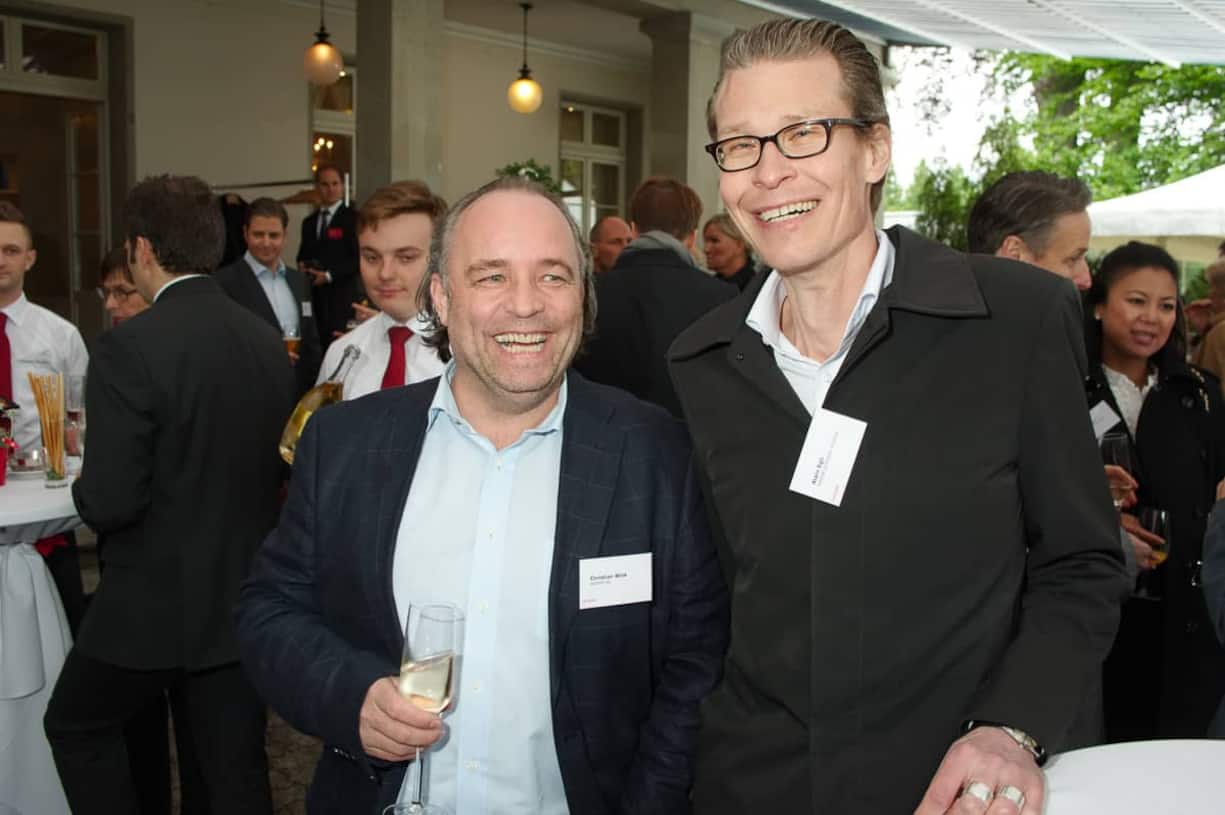 Christian Wick, Präsident ZPRG, Zürcher PR Gesellschaft & WICKPR AG; Alain Egli, Gottlieb Duttweiler Institut