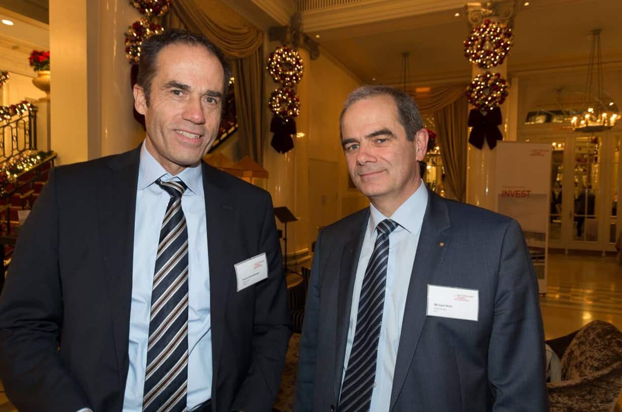 Heiner Eichenberger, Safrima AG; Michael Nold, Credit Suisse