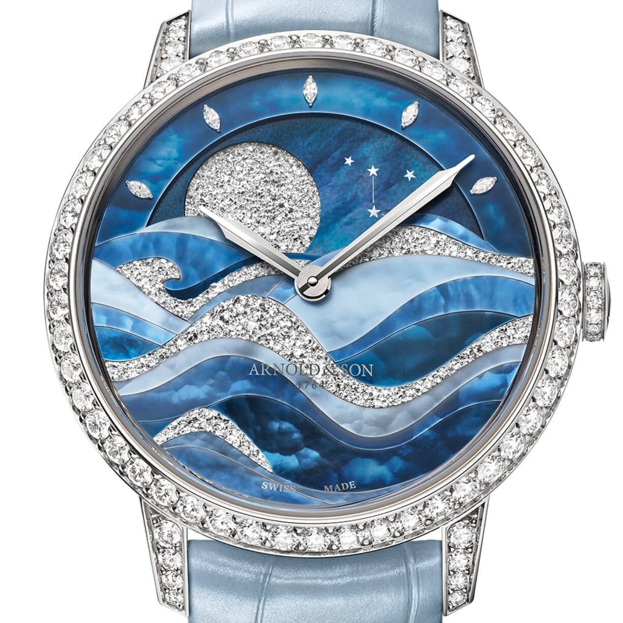 ARNOLD & SON PERPETUAL MOON 38 NIGHT TIDE