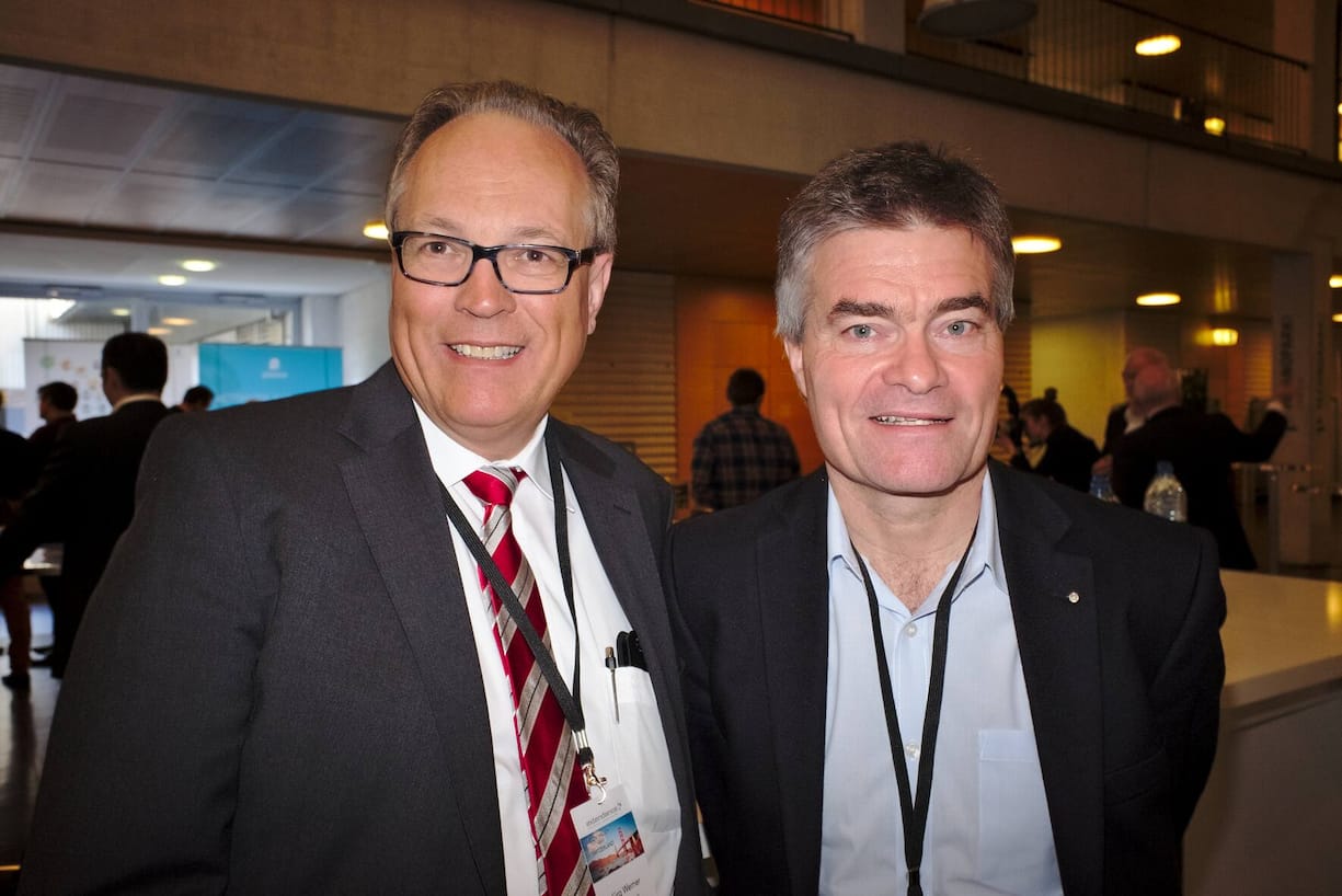 Jürg Werner, CEO, Metall Zug AG;
Kurt Biri, Partner, AWK Group AG (v.l.n.r.)
