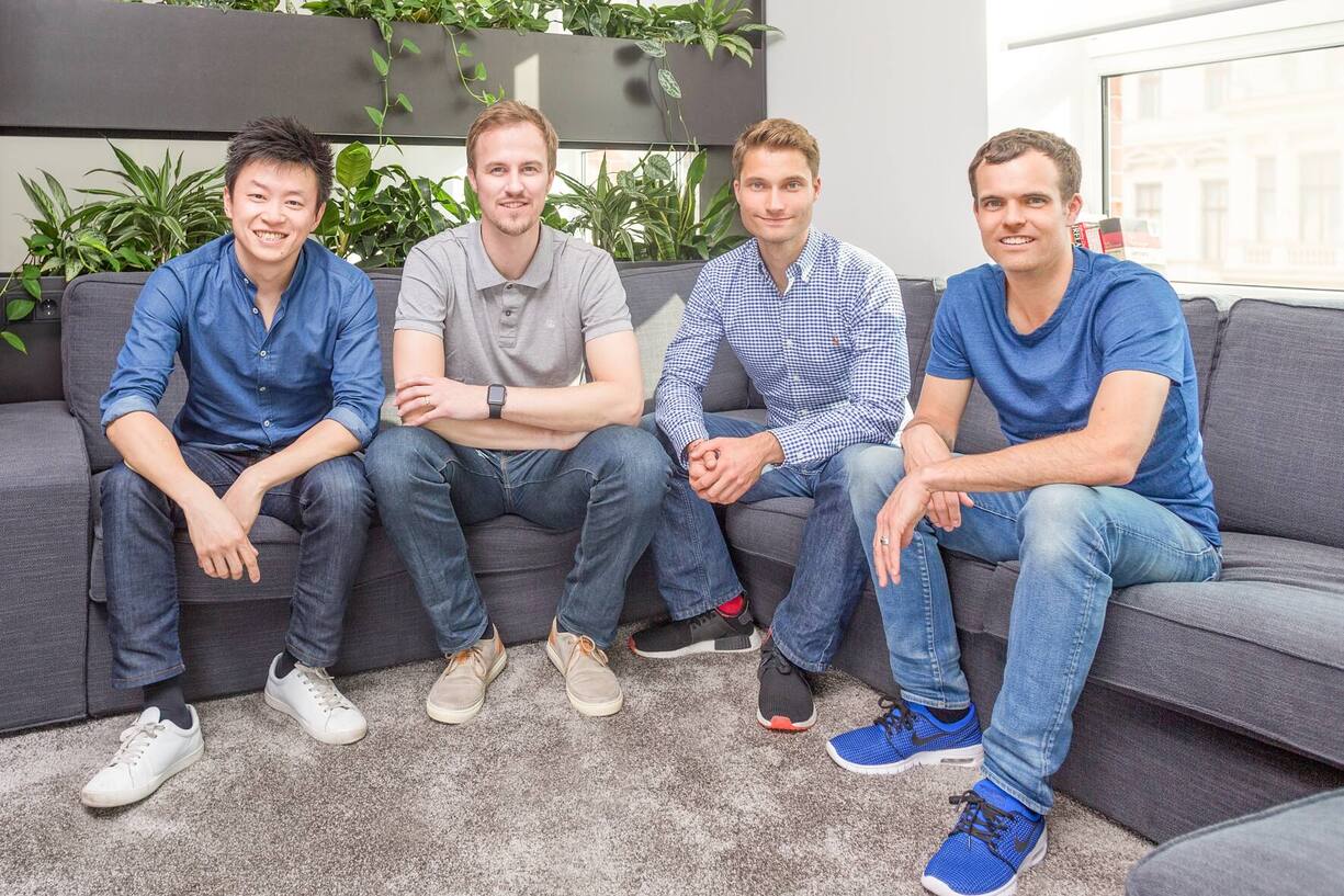 Tao Tao, Martin Sieber, Johannes Reck, Tobias Rein (v.l.)