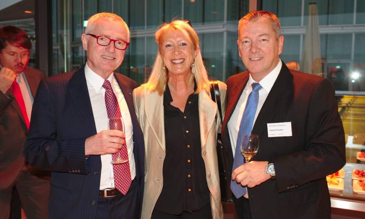 Jacky Gillmann, VRP, Losinger Marazzi AG;
Vania Kohli, Gastgeberin;
Daniel Grossen, VRP, Ringier Digital AG