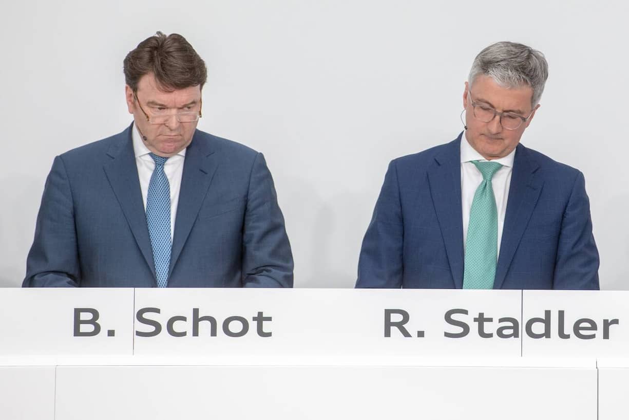 Bram Schot und Rupert Stadler