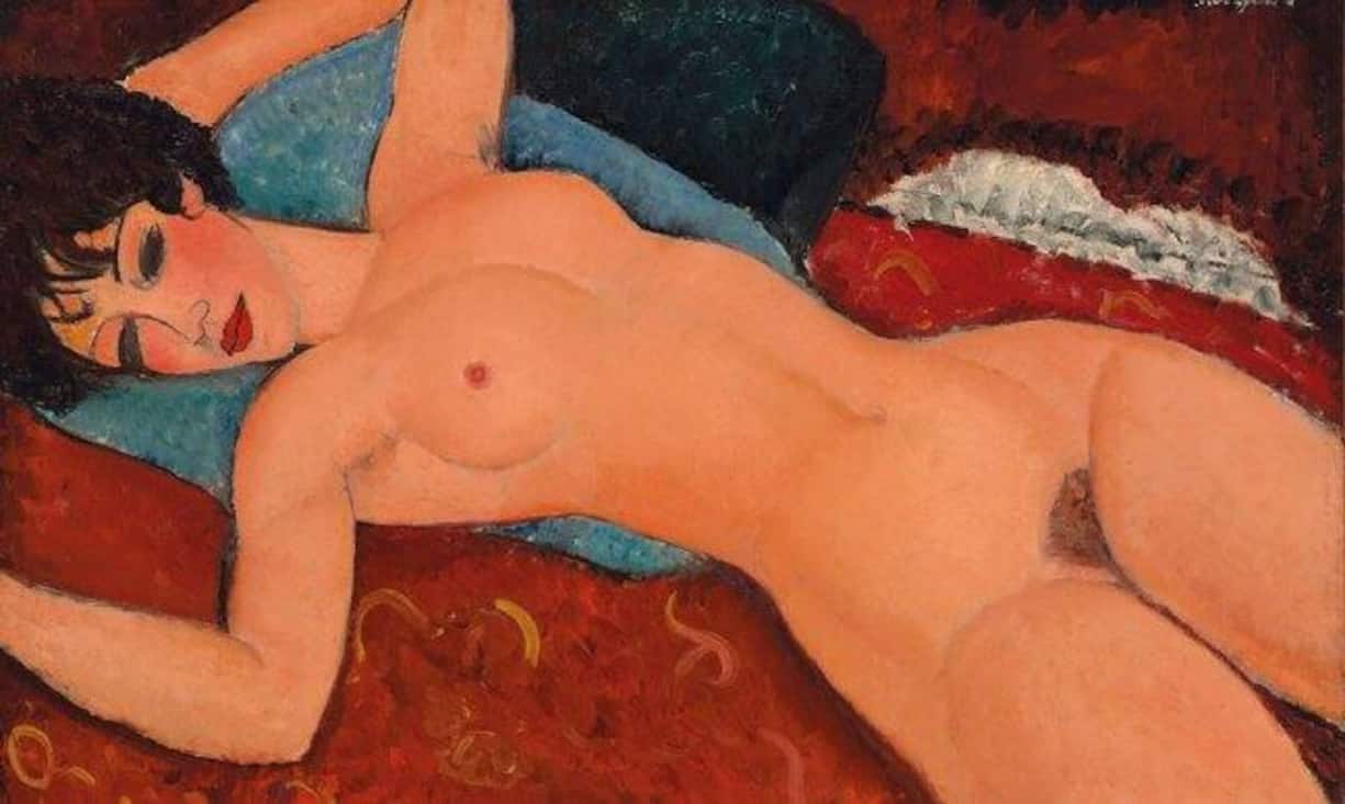 Platz 2: Amedeo Modigliani – «Nu couché» (1917/18)Bei Christie's holte der Akt nach einem neun Minuten langen Bieterwettstreit 170,4 Millionen Dollar. Käufer ist das Long-Museum in Schanghai. Von Modigliani gibt es nur wenige Hundert Bilder. Das versteigerte Bild zeigt eine liegende nackte Frau und ist 92 Zentimeter breit und knapp 60 Zentimeter hoch.