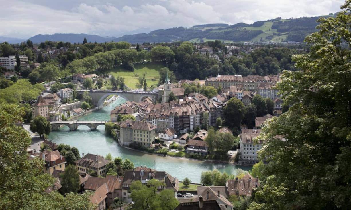 Berner Altstadt: Die Region Bern wurde von Touristen nicht überrannt. Das Wachstum blieb aus. Die Hotels verzeichnteten 12'000 Nächte weniger. Das ist ein Minus von 2 Prozent. Keysone