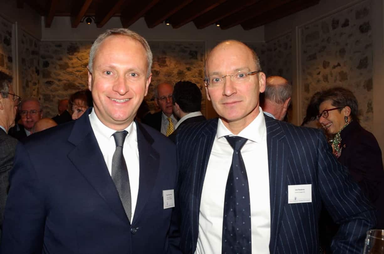 Hans-Peter Hess, Roland Berger AG Strategy Consultants; Urs Riedener, CEO Emmi Schweiz AG