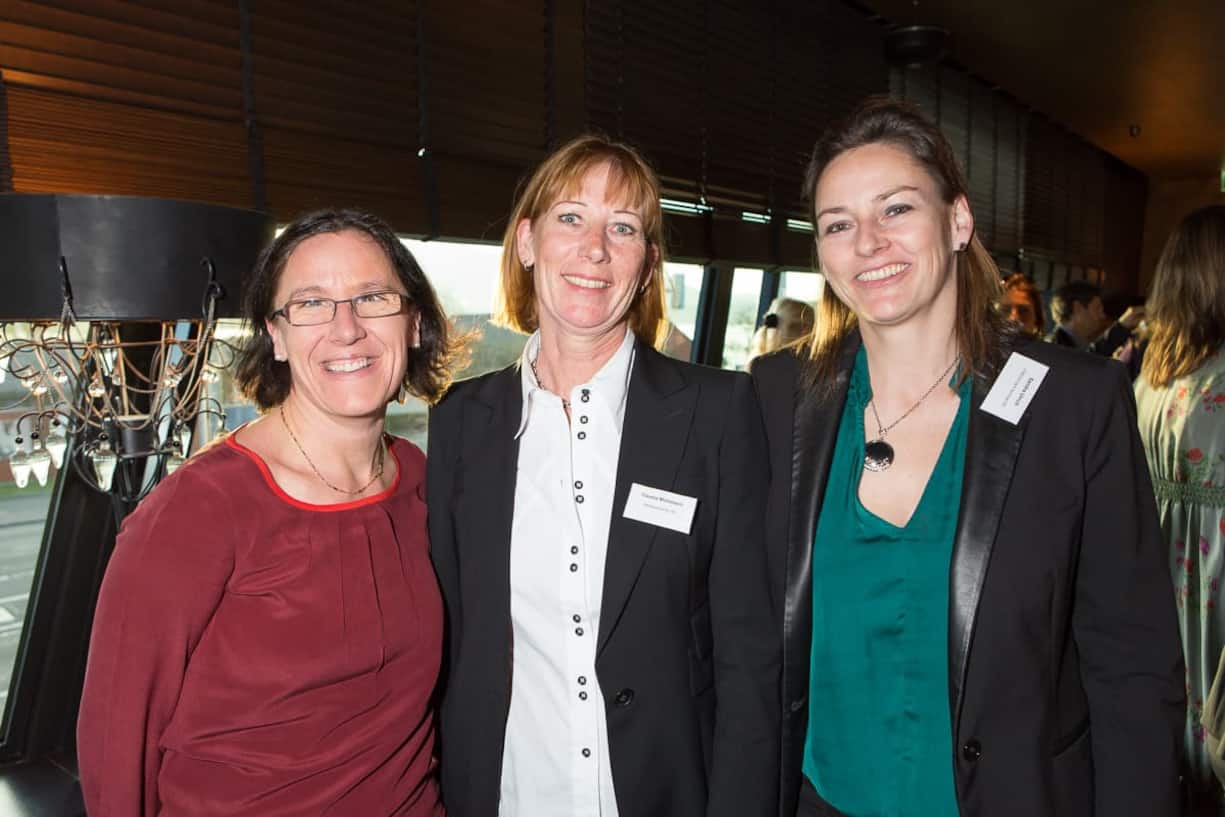 Cosima Giannachi, MindShare AG; Claudia Mühlebach, Mediaschneider; Sandra Ulrich, VISECA Card Services AG