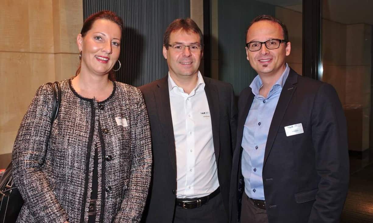 Sandra Steinemann, Kommerzielle Produktemanagerin, redIT Dynamics AG;
Robert Bringolf, Leiter Geschäftsentwicklung, redIT Services AG;
Mario Zemp, Leiter Verkauf/Marketing, redIT Dynamics AG