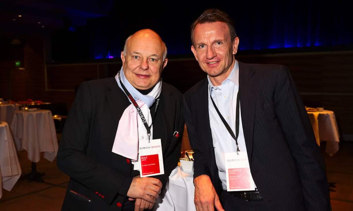 Rolf Sachs, St. Moritz Jazz Festival;
Carsten Henkel, Chairman & CEO, Skyadvisory