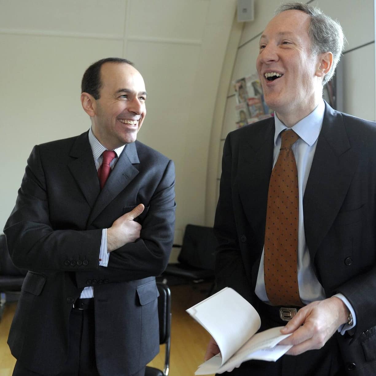 Pietro Supino und Martin Kall im Jahr 2009