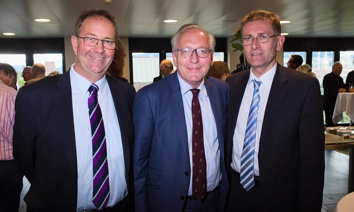 Bernard Riem, Grossrat, Kanton Bern;
Hanspeter Merz, Sekretär des Verwaltungsrates, BEKB;
Christoph Neuhaus, Regierungsrat, Kanton Bern