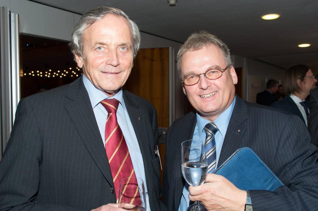 Jens Becker, Direktor, Emil Frey AG; Christian Schmid, Verkaufsleiter, Securitas AG