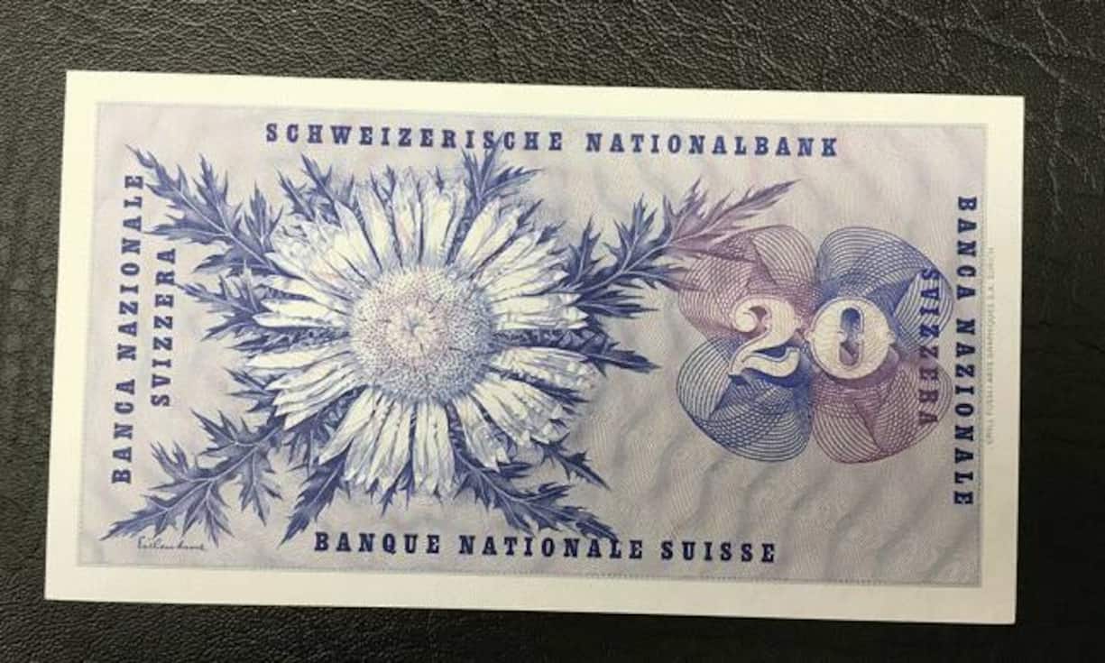 Die Rückseite dieser Note.