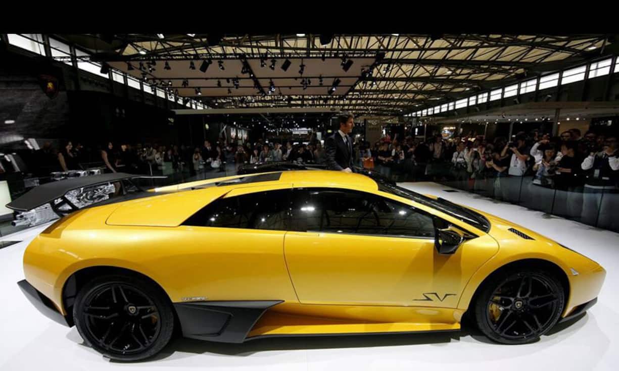 Platz 9: Der Super Veloce ist ein seltenes Geschoss aus dem Hause Lamborghini. Der Wagen kostet 340'000 Euro. (Bild: Keystone)
