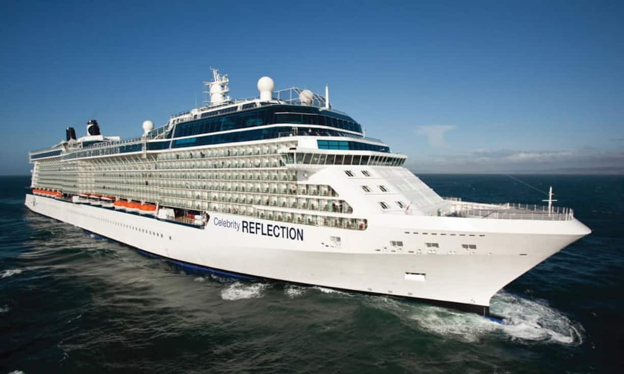 Die Top Ten der sogenannten Mega-Cruiseliner (mehr als 2000 Passagiere)
Celebrity Reflection bietet Platz für 3046 Passagiere, gehört der Reederei Celebrity Cruises und ist seit 2012 auf See.