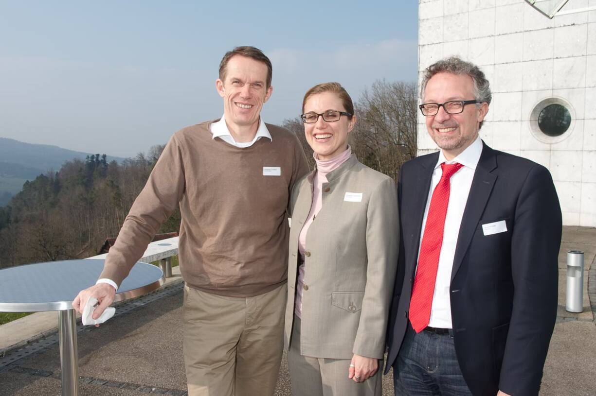 Wolfgang Lützner, Oberbürgermeister, Stadt Böblingen; Alexandra von Muralt, Inhaberin, papillo HR Support; Ulrich Ryser, Agridea