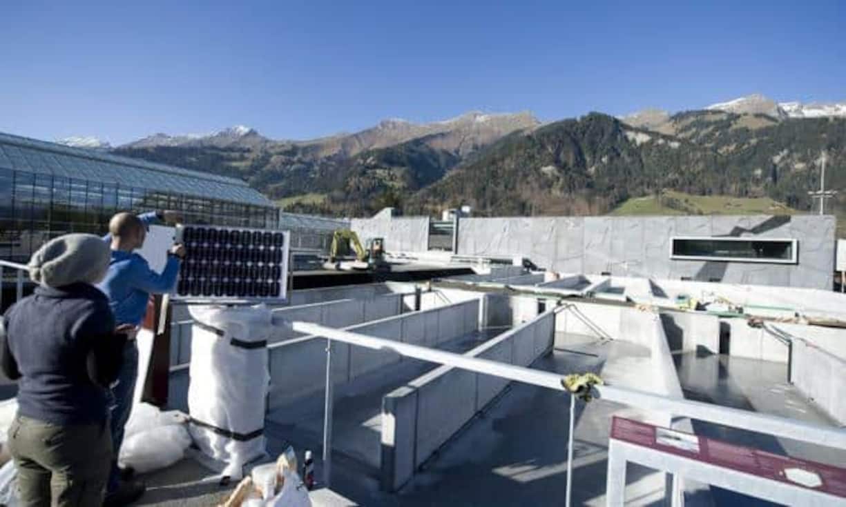 Tropenhaus in Frutigen.