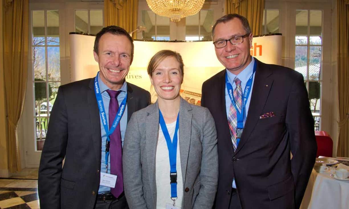 Marc Lehmann, Partner, Linkgroup (Visiolink AG);
Anna Schellga, New Business Manager, MCH Group AG;
Michael Lüthi, CEO, Poscom Ferien Holding AG
