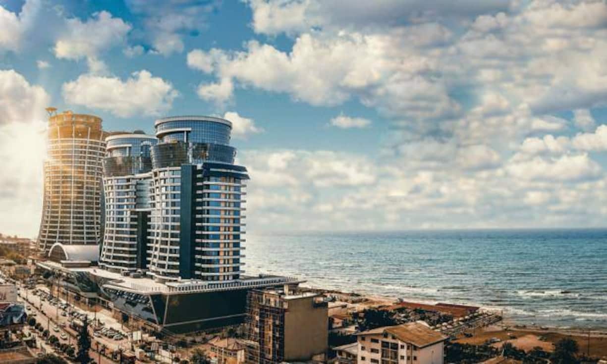 Der «Ghoo, Middle East Diamond»: In einem 130-Meter hohen Turm des Komplexes entsteht das Fünf-Sterne «Gran Meliá Ghoo Hotel».Meliá Hotels Intle
