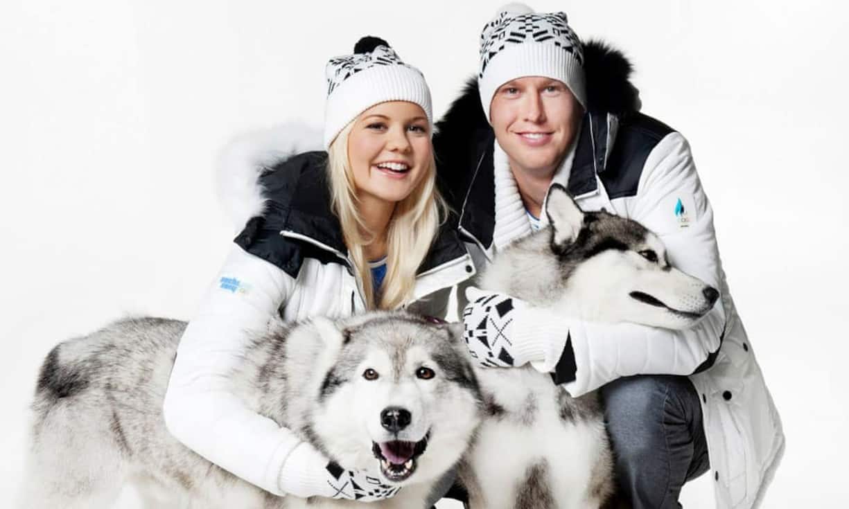 Die Nationalmannschaft von Estland wurde vom heimischen Label Monton eingekleidet. (Bild: facebook.com/montonfashion)