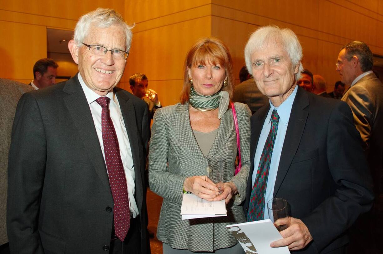 Kaspar Villiger, Präsident, Stiftung der UBS an der Uni Zürich; Margit Osterloh, Professorin an der Zeppelin-Universität; Peter Forstmoser, VR-Präsident Leonteq AG