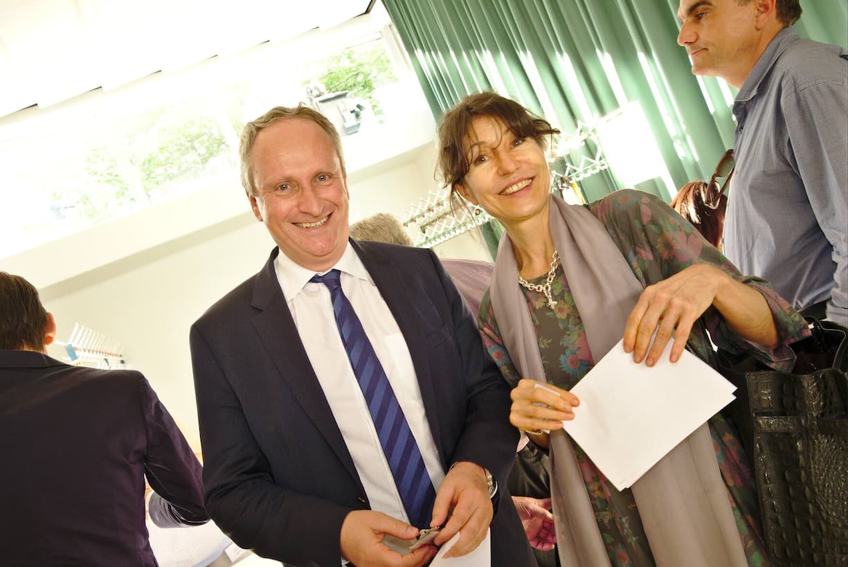 Hans-Peter Hess, Roland Berger AG;
Olivia Bosshart, KION