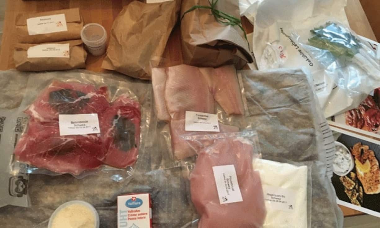 So sieht die Juts-Box ausgepackt aus.Caroline Freigang