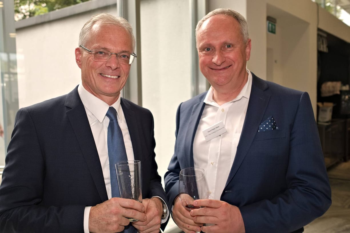 Thomas Minder, Ständerat; Hans-Peter Hess, HSC-Hess Strategy Consultants AG
