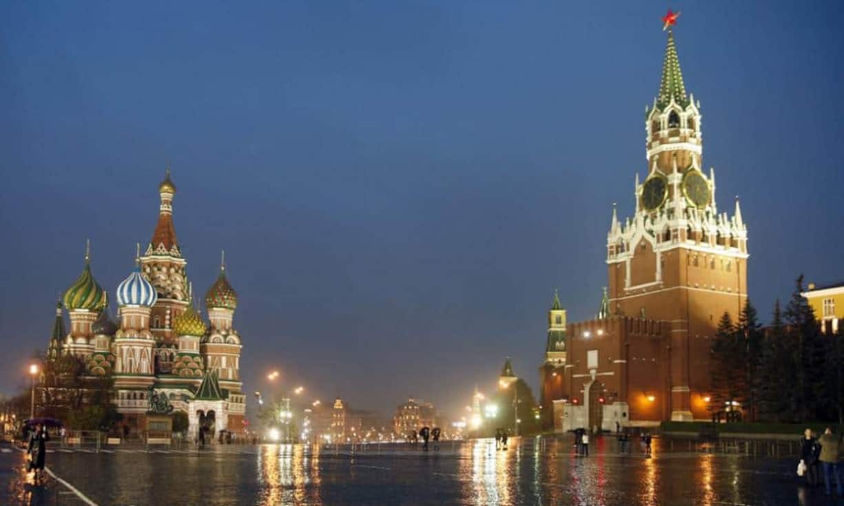 1. Platz: Nirgends sonst auf der Welt ist das Hotelzimmer so teuer wie in Moskau. In der russischen Hauptstadt zahlt man durchschnittlich knapp 260 Pfund.