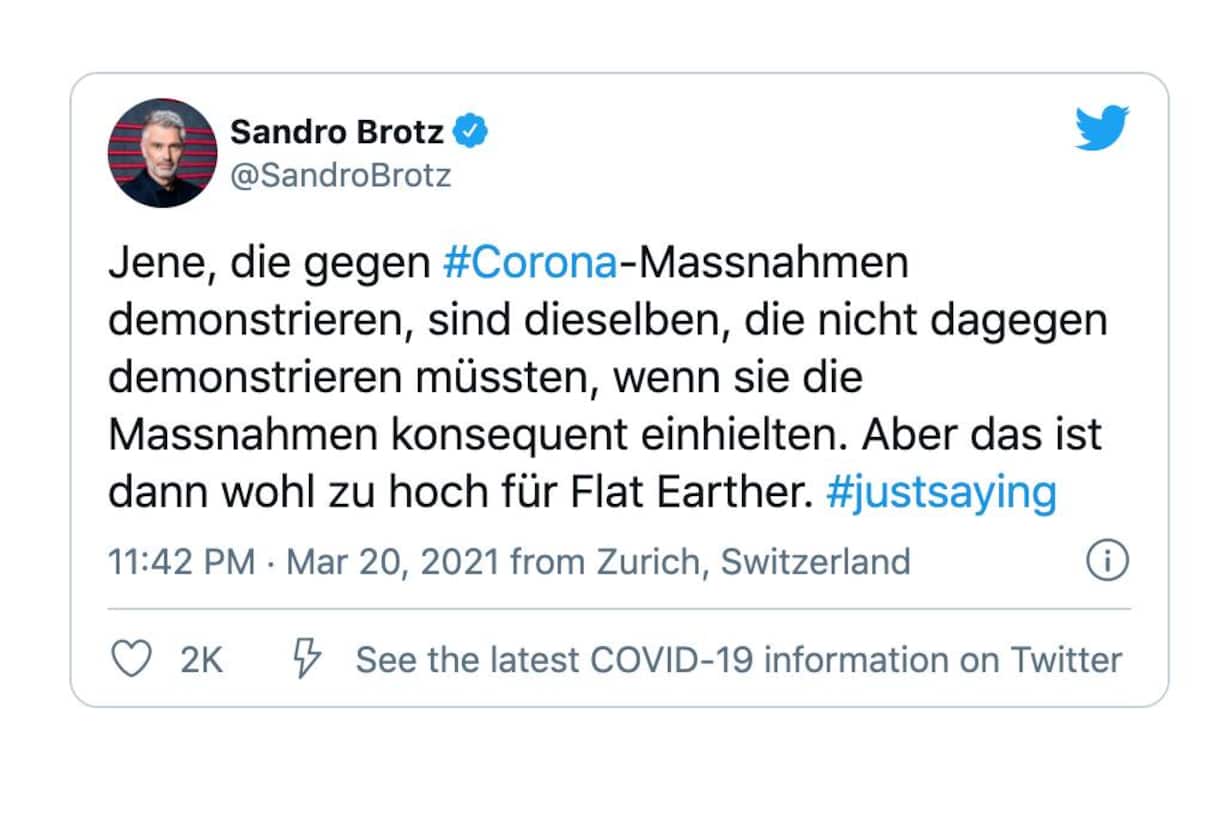 Twitter Sandro Brotz