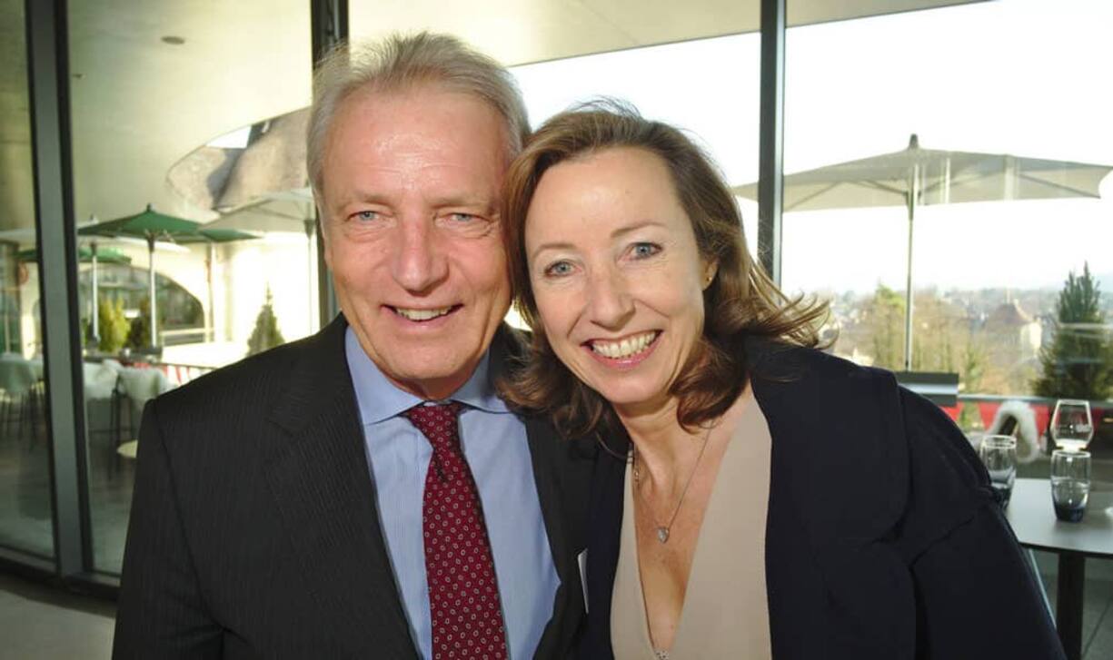 Rubino Mordasini, VRP, Ziemer Group;
Renata Mordasini, Apothekerin, Central Apotheke Volz