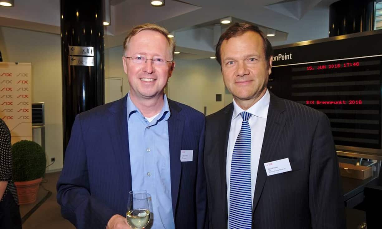 Bernd Pfister, CEO, Paros Capital AG;
Manuel Ebner, CEO, Merrill Lynch Capital Markets AG