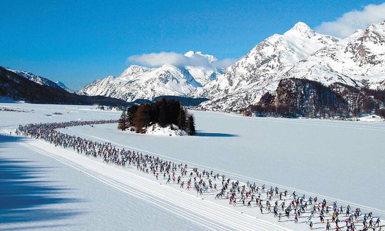 Rang 3: St. Moriz mit 384'861 Übernachtungen.
Ethreon/flickr/cc