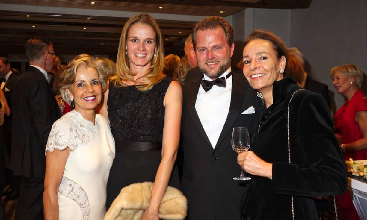 Astrid Selissen;
Karina Karlo;
Christoph Karlo, President of the Board of Trustees, Robert F. Kennedy Human Rights Foundation Switzerland;
Denise Tinggren (v.l.)