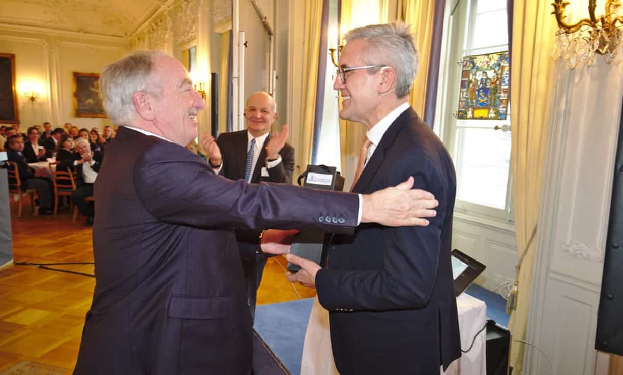 Armin Meyer, Director of the Board, Swedish Swiss Chamber of Commerce;
Martin Naville, CEO, Swiss-American Chamber of Commerce;
Ulrich Spiesshofer, CEO, ABB