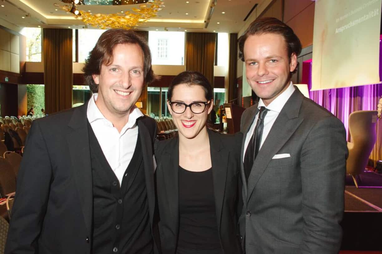 Ronny Alder, Inhaber, AL Promotion GmbH; Laura Amanzi, Director of  Marketing & Communications, Park Hyatt Zurich; Marco-Antonio Diemer, Sales Executive, Park Hyatt Zurich