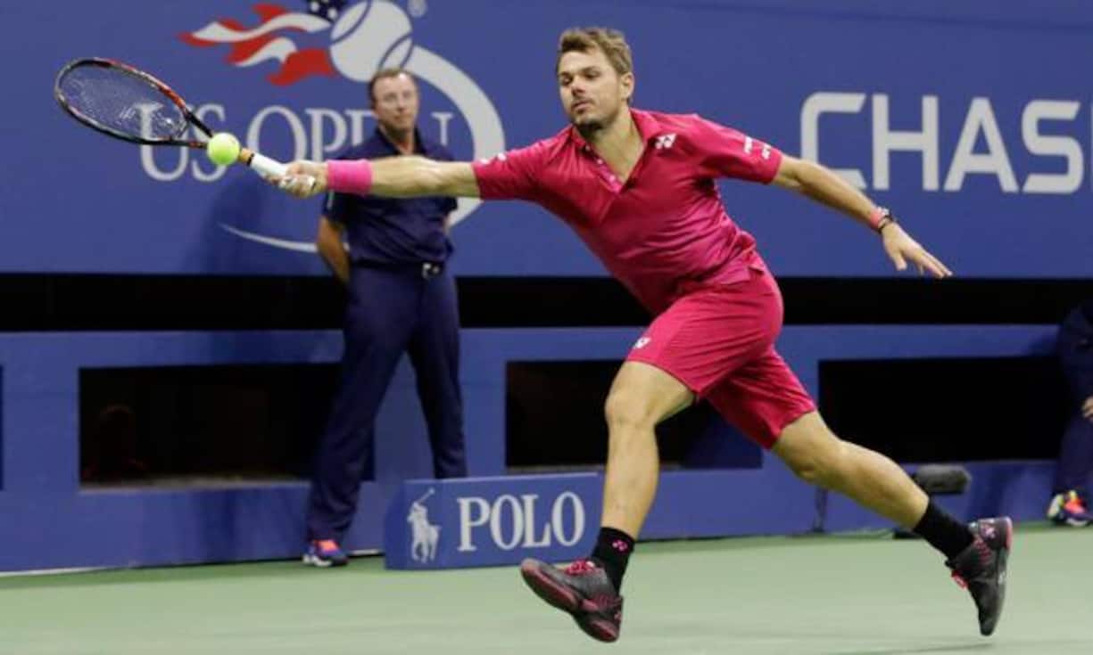 Nach einem langsamen Start konnte er den Match gegen den zweifachen Titelträger Novak Djokovic mit 6-7, 6-4, 7-5 und 6-3 gewinnen.