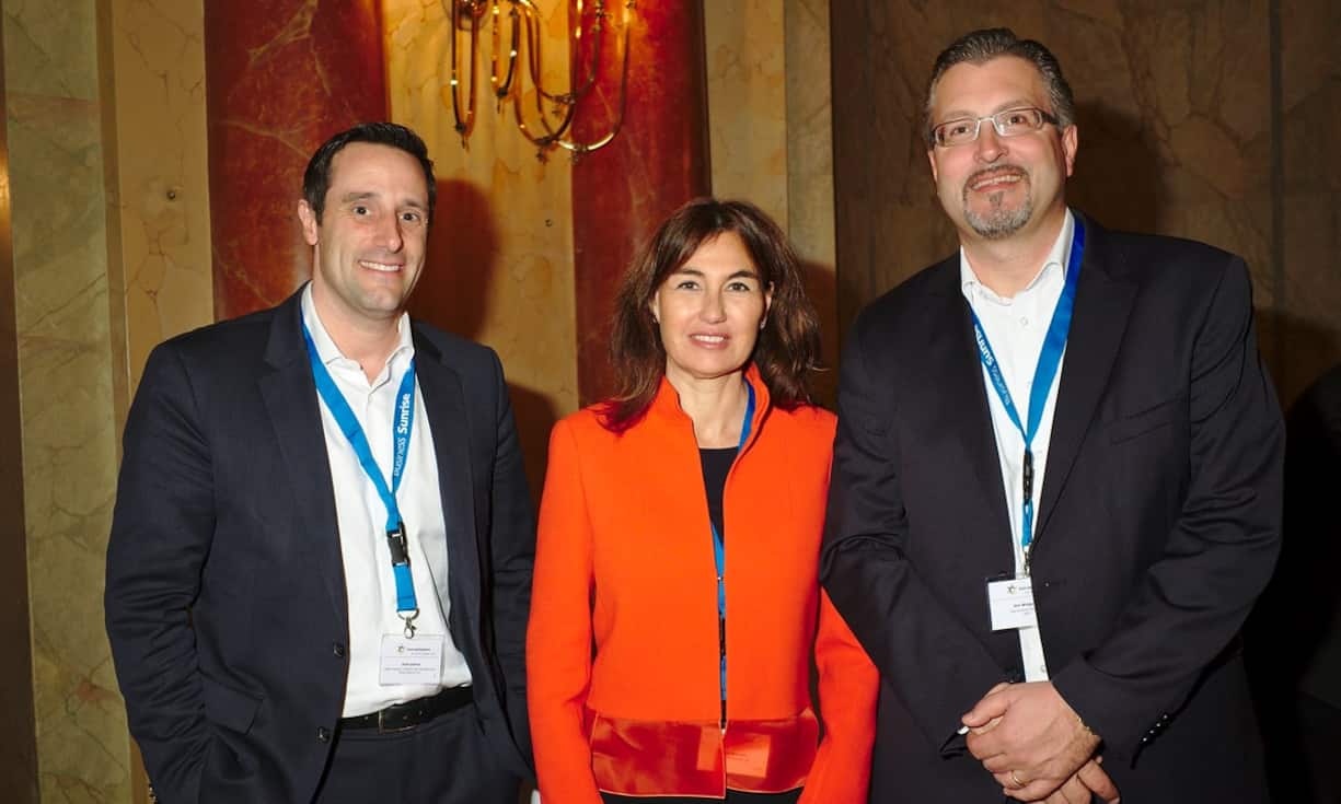 Joris Zahnd, Sales Director, Swiss Indoors AG;
Nicole Brandes, Inhaberin, Brandes Management AG;
Urs Wolperth, Key Account Manager, cash