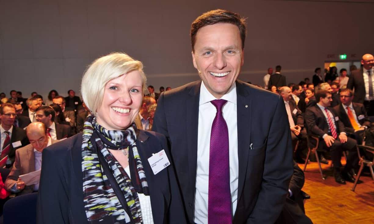 Andrea Berlinger Schwyter, CEP & President, Berlinger & Co. AG;
Andreas Gerber, Leiter KMU-Geschäft, Credit Suisse AG