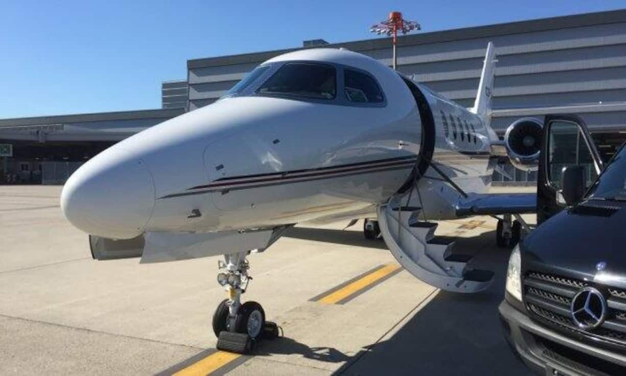 Die Citation Latitude von Cessna auf dem Zürcher Flughafen. Wie fühlt sich ein Flug im neuen Privatjet an?