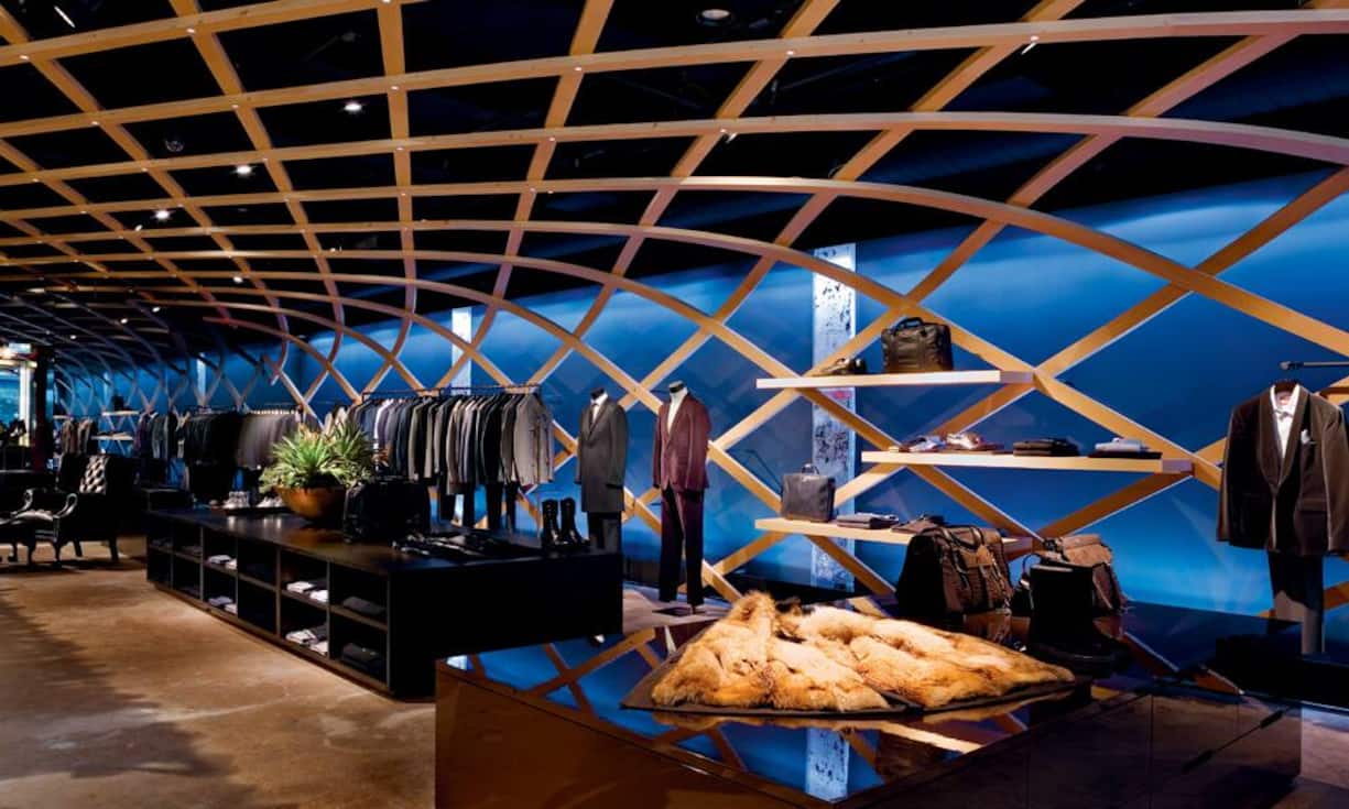 Hugo Boss Concept Store, New York, 2007 bis 2008.Paul Warchol